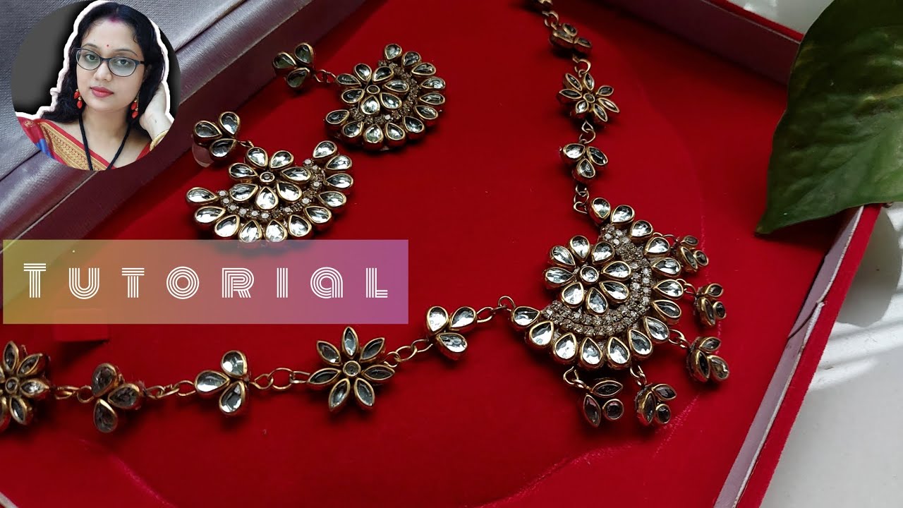 DIY Kundan Jewelery/Basic tools/শেষটা Miss করবেন না #ndecor #kundanjewellery @N-Decor