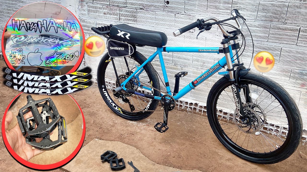 COLOQUEI NOVOS ACESSÓRIOS NA BIKE!