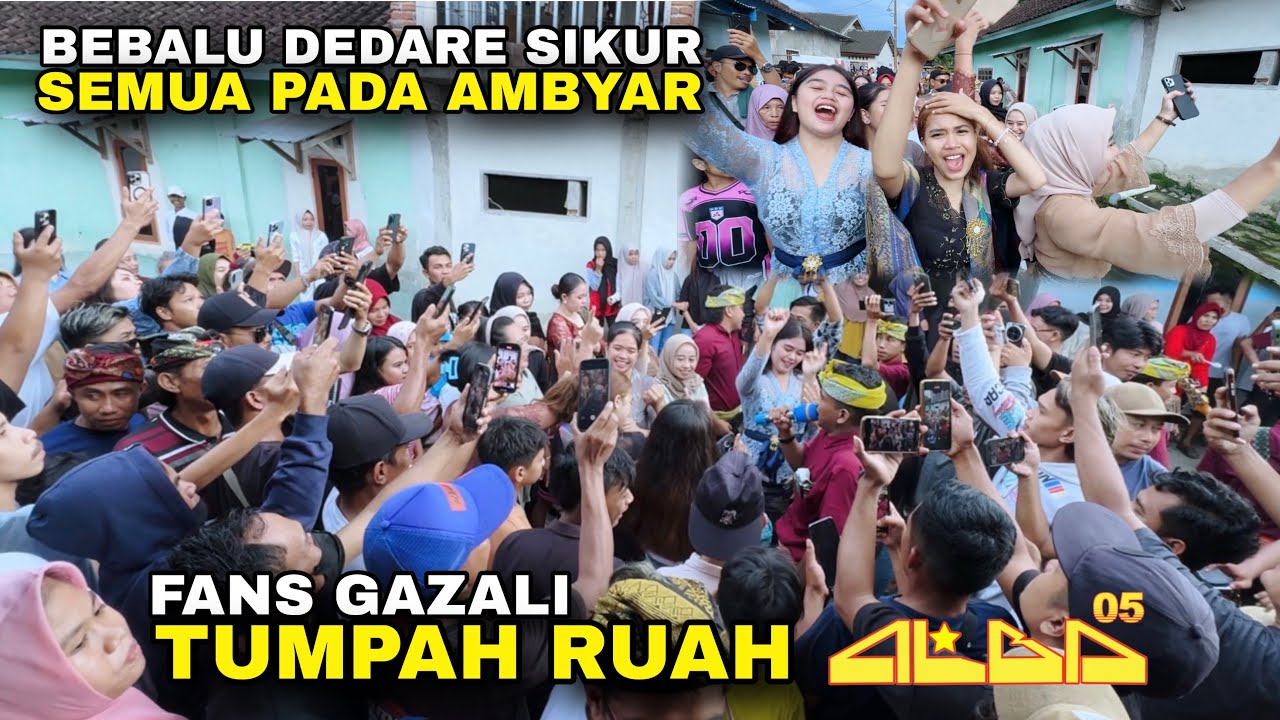 DARI MUDA HINGGA TUA FULL SENYUM DAN BERGOYANG NONTON GAZALI ALBA 05 MENYANYIKAN LAGU SALING SEREP