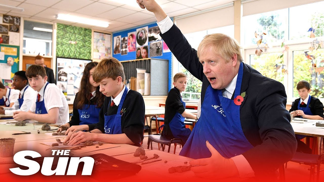 Boris goes back to school