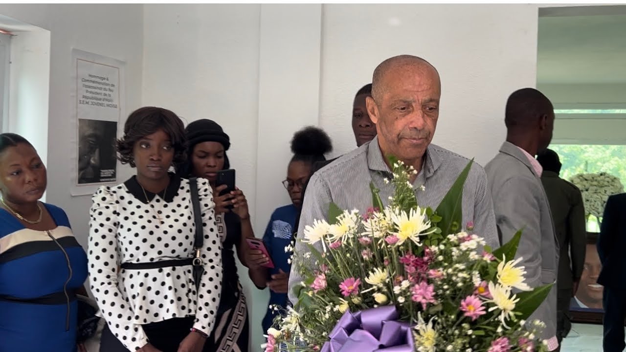 MOVE NOUVEL :GRAN FRÈ JOVENEL MOÏSE LAGE KOZE SAN FILTÈ MARTINE PRAN NAN GWO CHO AK FANMIY JOVENEL