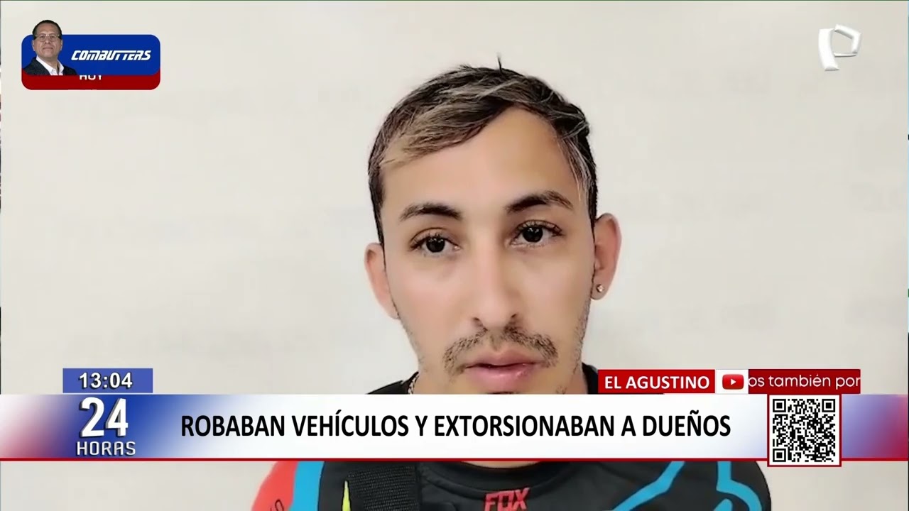 Dirincri captura a presuntos extorsionadores que robaban autos para exigir dinero a sus víctimas