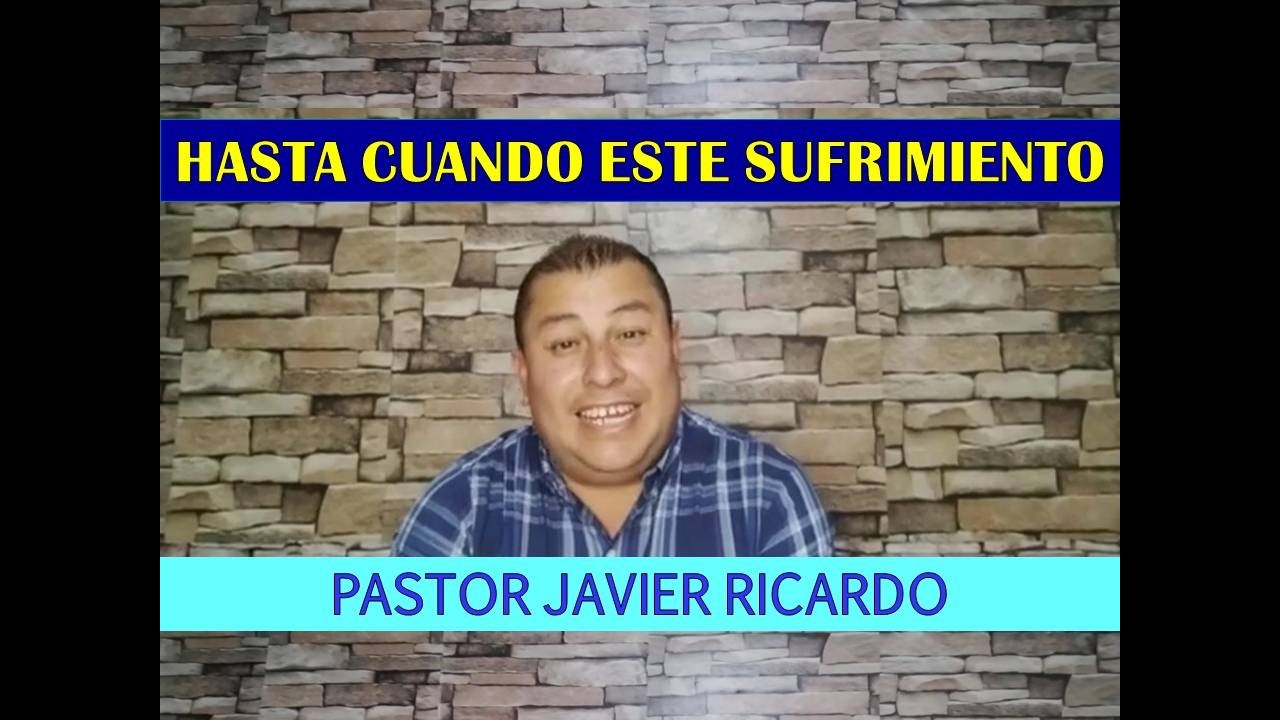 HASTA CUANDO ESTE SUFRIMIENTO?