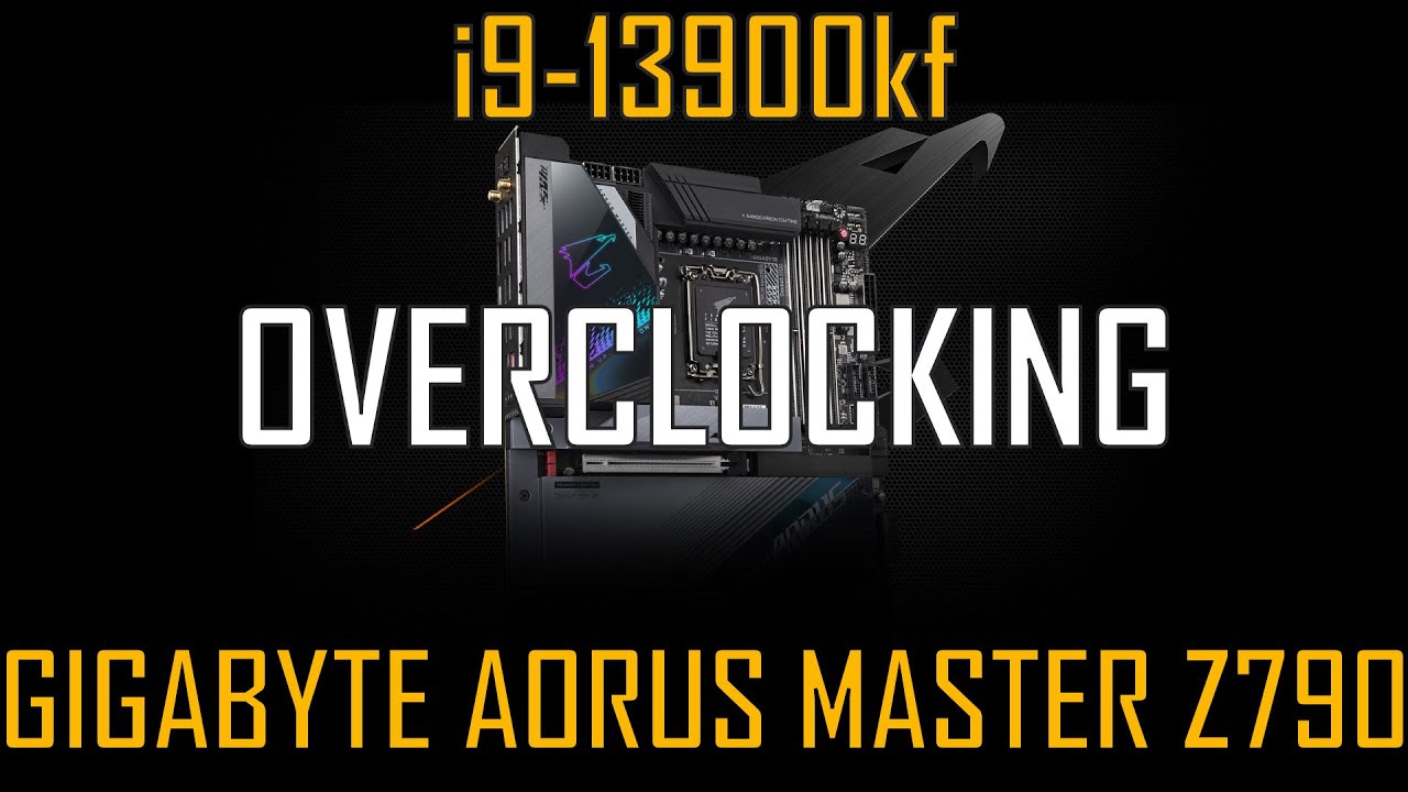 OVERCLOCKING i9-13900kf | Gigabyte AORUS MASTER Z790 - BENCH