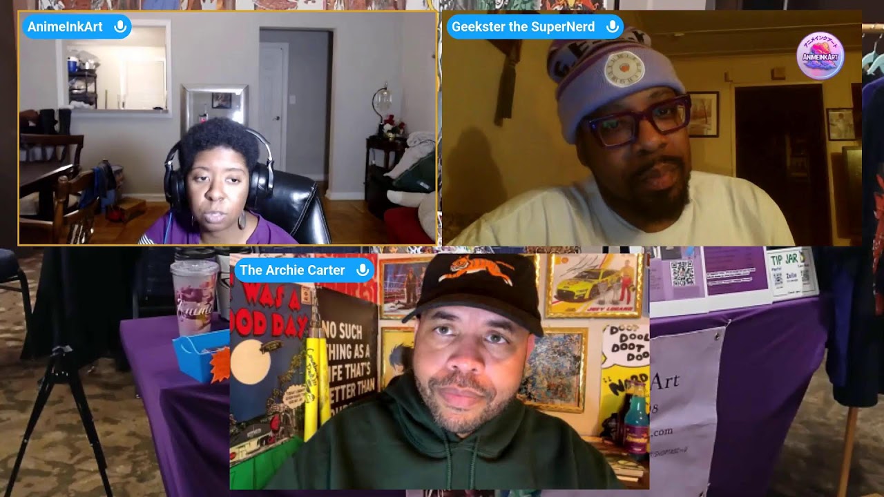 AnimeInkArt Live Talks with LunchtableLoaners