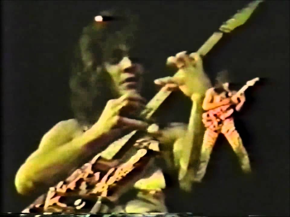 Eddie Van Halen's live solo - Largo 1982
