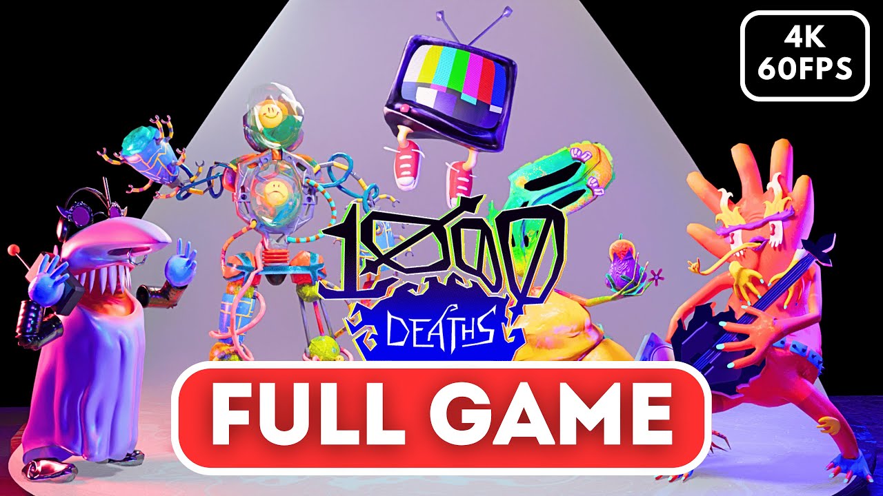 1000 DEATHS (THOUSAND DEATHS) Gameplay Walkthrough FULL GAME (4K 60FPS) No Commentary