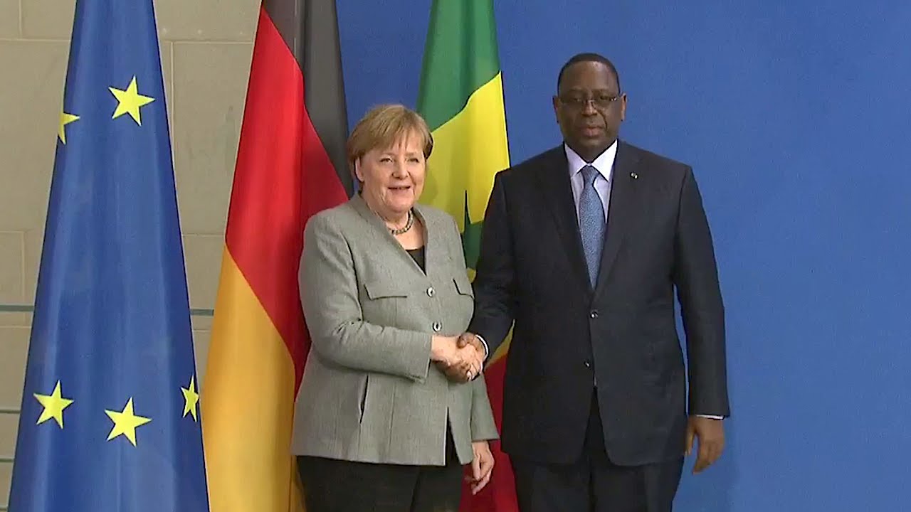 27.01.2020 - Statement Angela Merkel & Chérif Macky Sall - Sahelzone/Libyen/Compact with Africa/u.a.