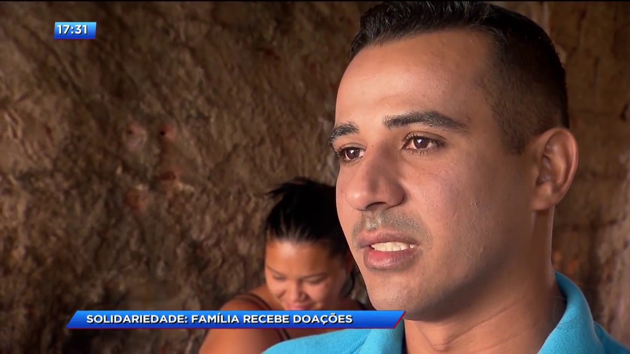 CA - Solidariedade: Família recebe doações - 15-09-2017