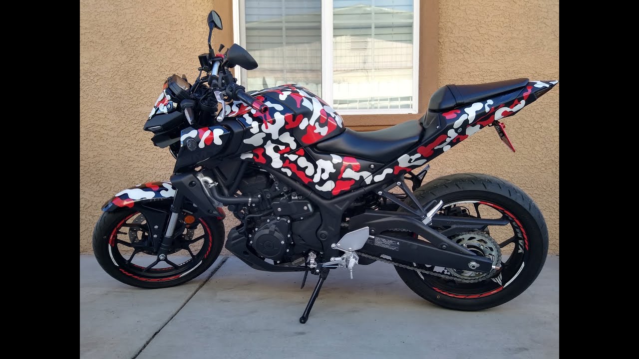 Yamaha MT 03 2020 mods
