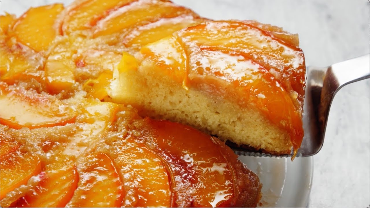 Nectarine Upside Down Cake
