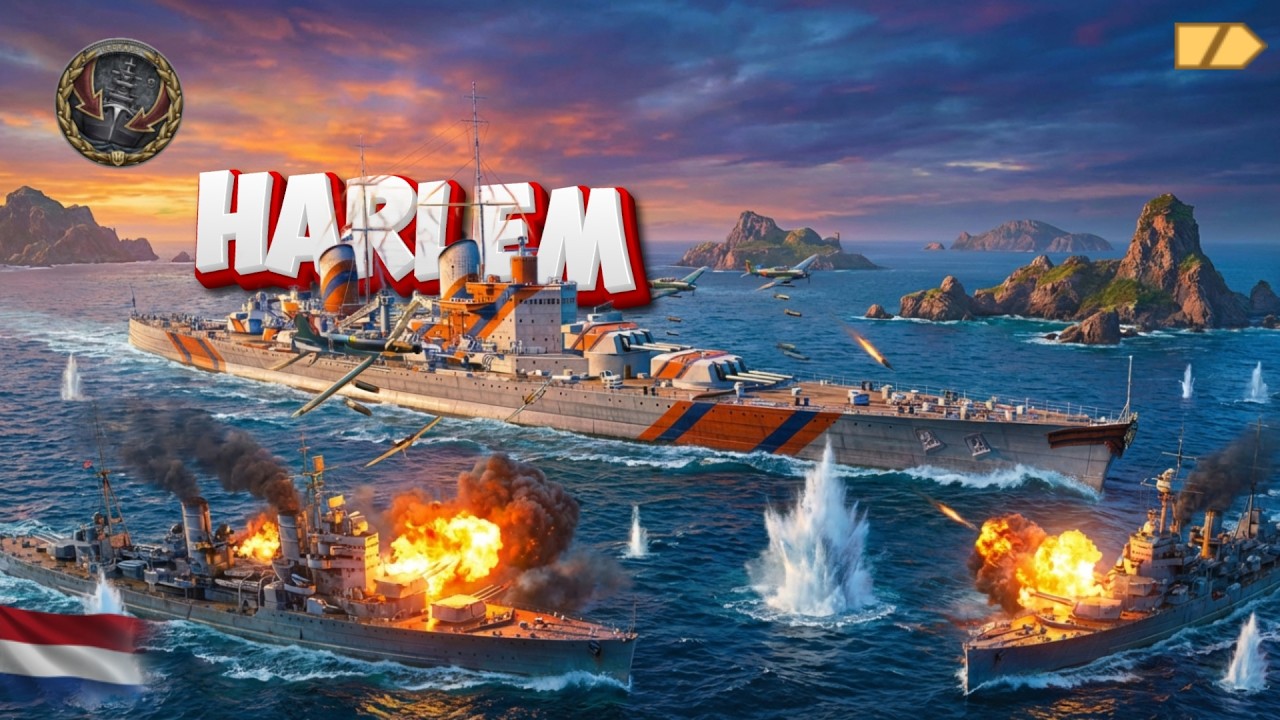 Harlem's Clutch Carry Wins the Battle in World of Warships Legends