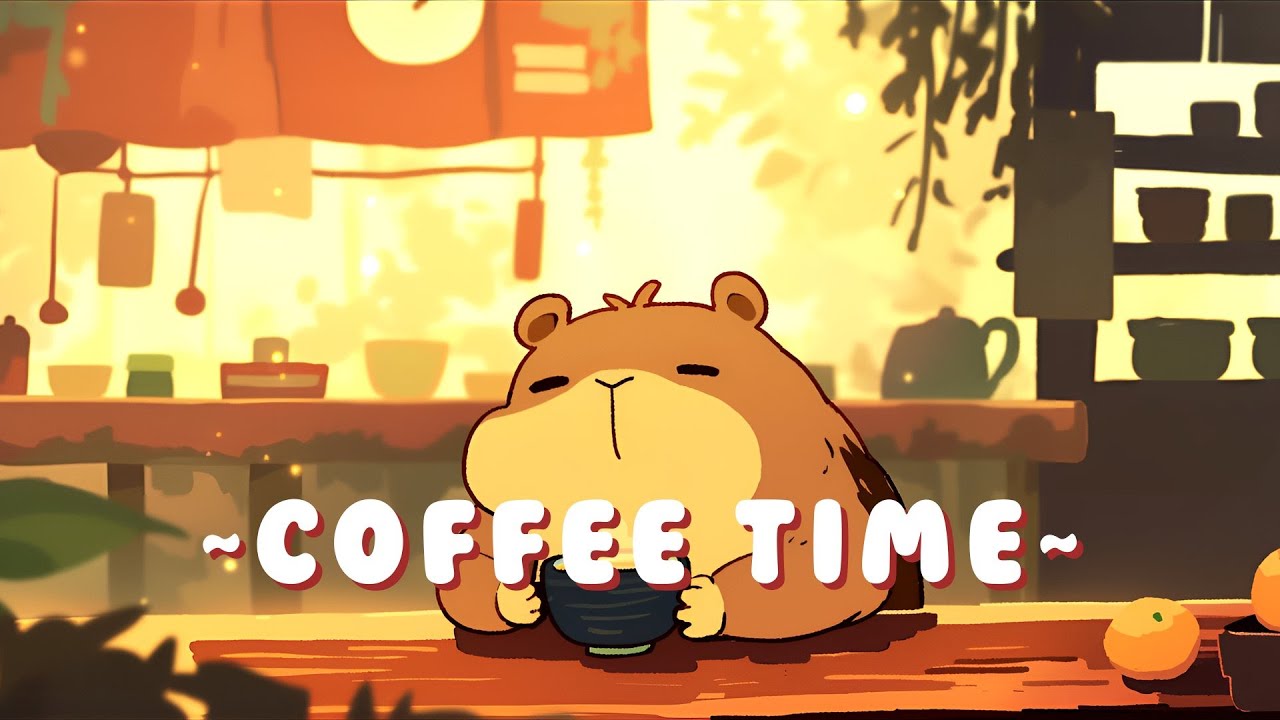 Lofi Capybara Radio - Relaxing Jazz Hop Collection ~ Soothing Ambiance ~ 🦫 ✨ 🌙 | Non Stop Music