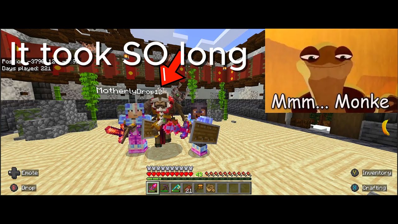 TWO IDIOTS go on a BOSS RUSH in minecraft BETTER ON BEDROCK