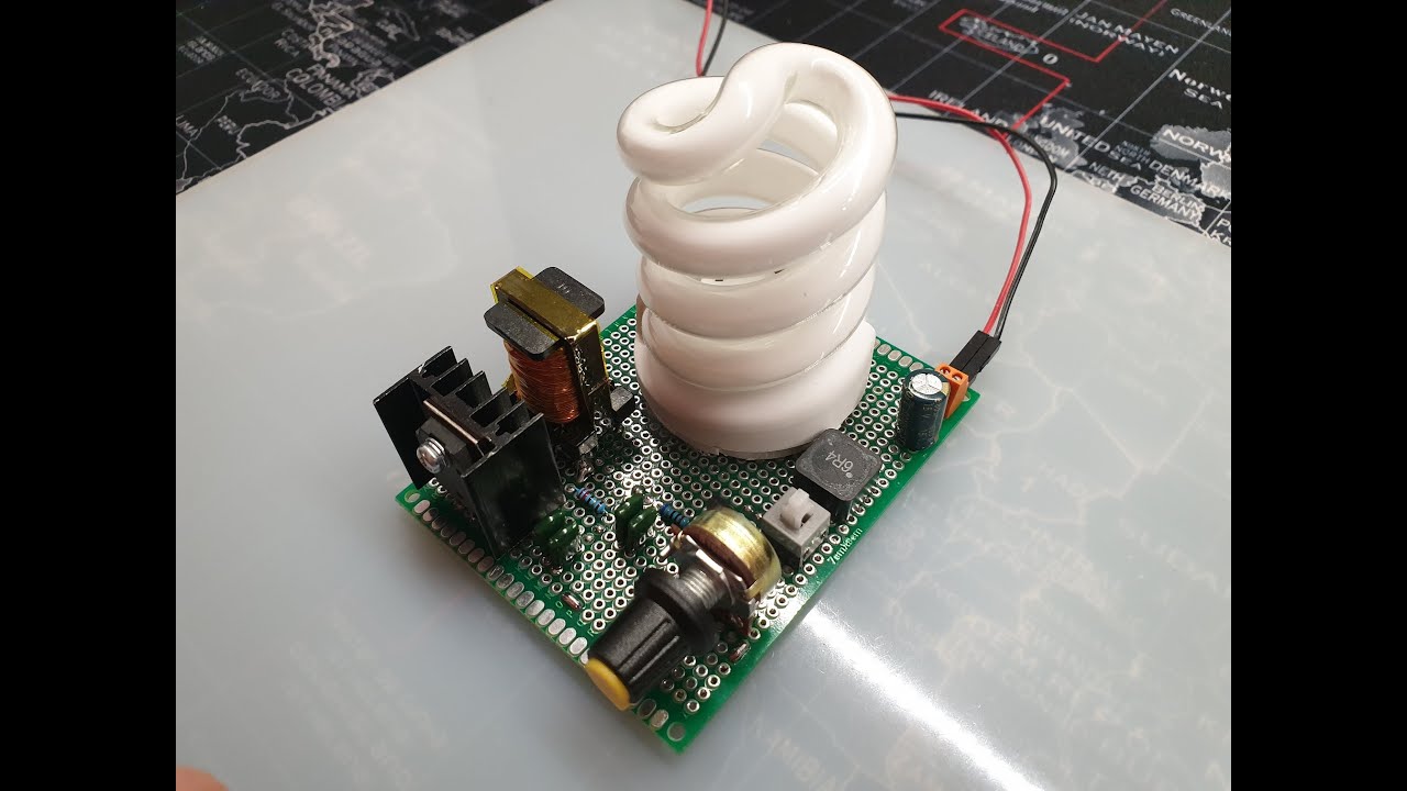 L&aacute;mparas Fluorescentes (CFL) - 12V - Blocking Oscillator