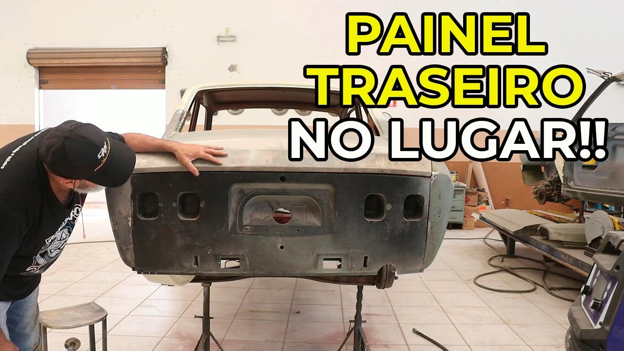 CORCEL #36 | ALINHANDO E SOLDANDO PAINEL TRASEIRO!!
