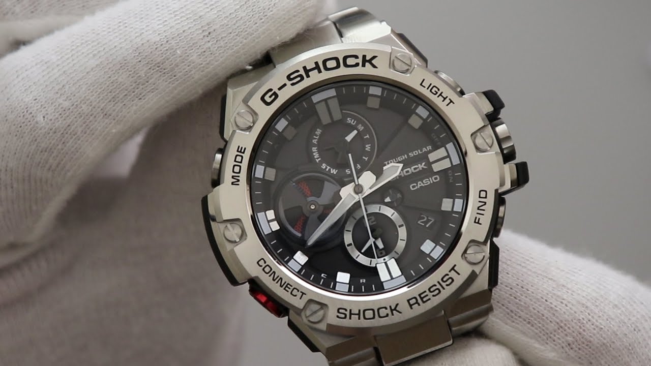Unboxing / Mini Review Off The Casio G shock GST B100D 1AER G STEEL