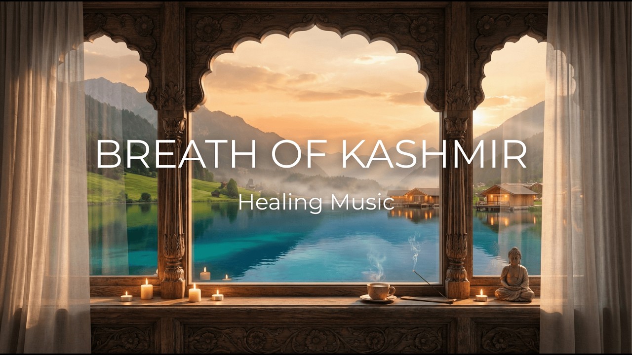 Kashmir Meditation Music | Deep Relaxation & Inner Peace | India 4K Visual Journey