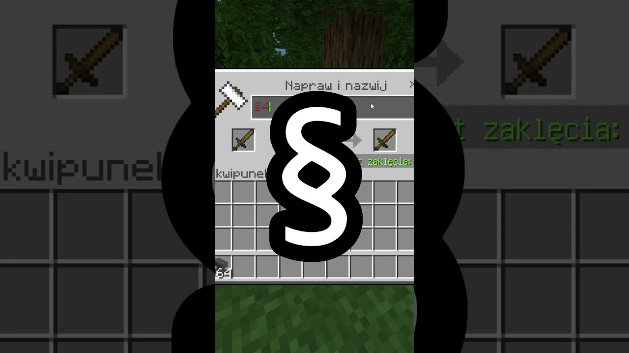 Przeklęte nazwy w Minecraft  #minecraft #mcchallenge #mc #ciekawostki
