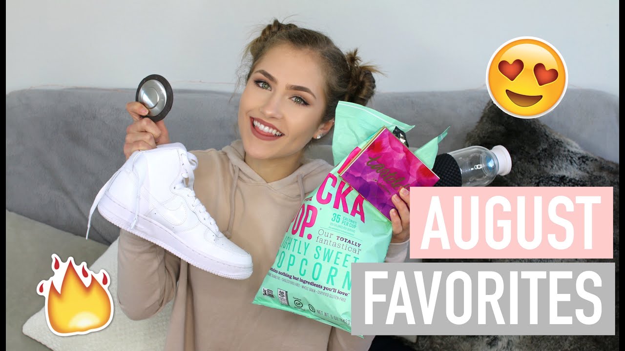 AUGUST FAVORITES 2016! | Mel Joy