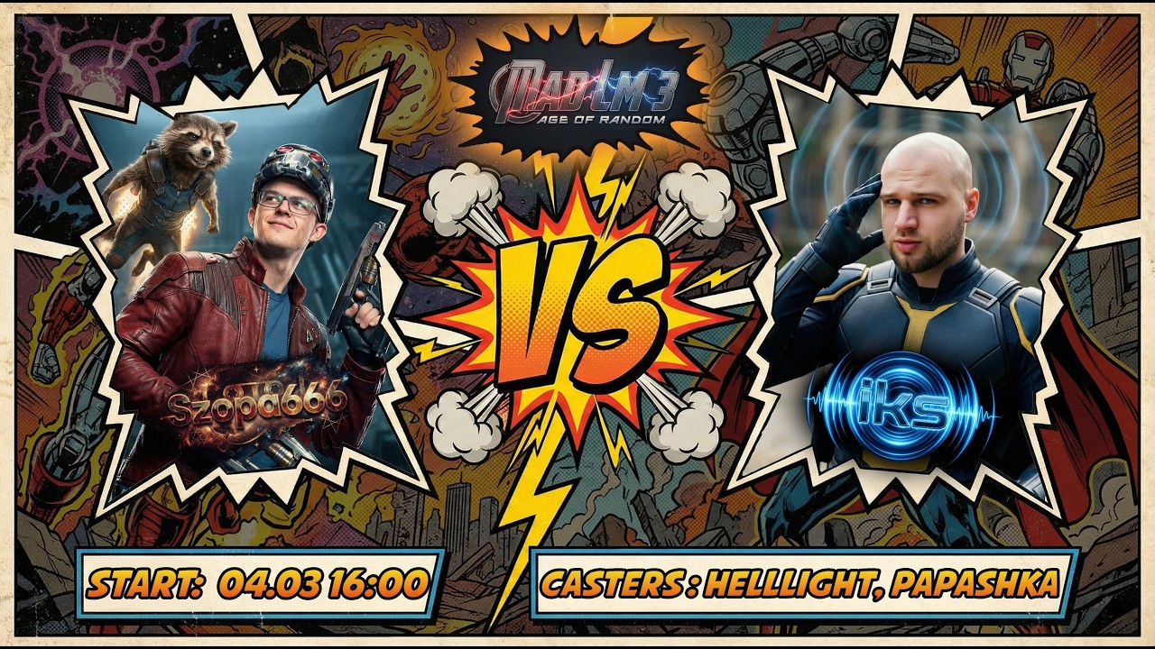 MadLM 3, Szopa vs iks, group А, cast HellLight + @papashkaiz4atika127