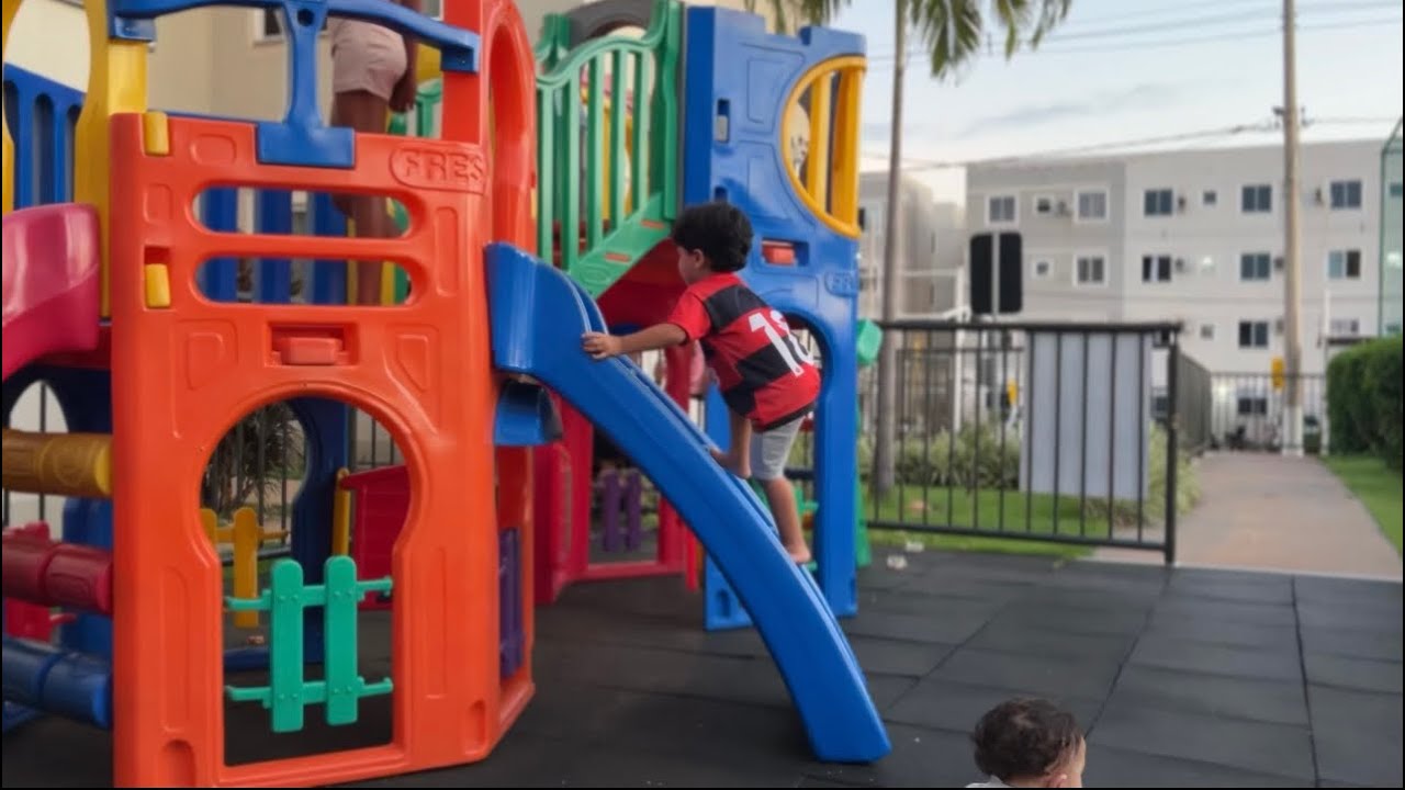 Dia divertido no parque! 