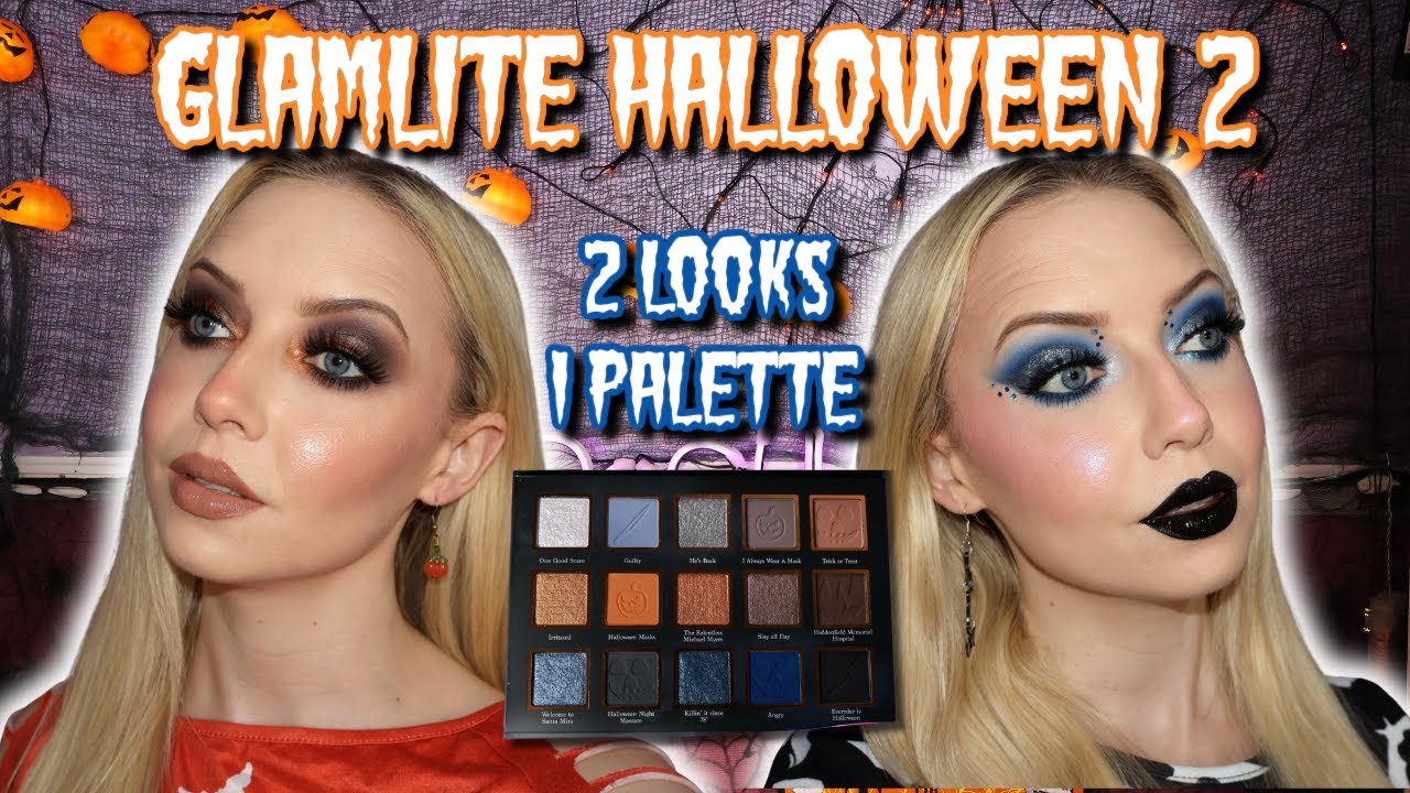 КОЛЛЕКЦИЯ GLAMLITE HALLOWEEN 2 | 2 ОБРАЗА 1 ПАЛИТРА 🎃