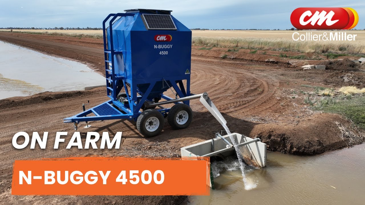 Collier & Miller’s innovative nitrogen buggy is a mobile fertiliser dispenser like no other!