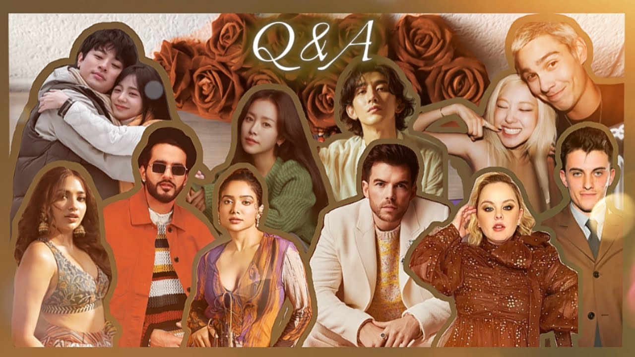 Members Q&A | Jisoo & Park Jeong Min, Rosé & Evan, Abhishek Manisha Jiya, Luke & Nicola, Han Jimin 🤎