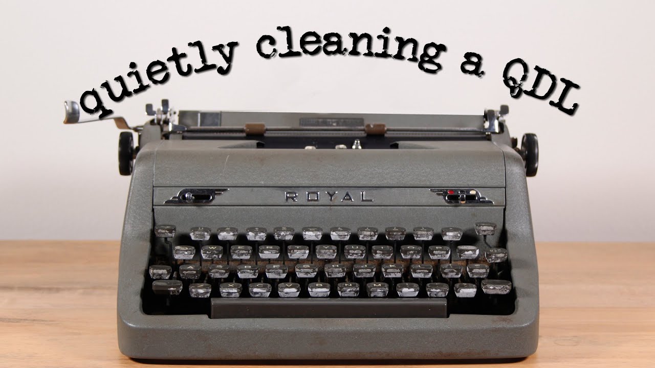 quietly cleaning a quiet deluxe
