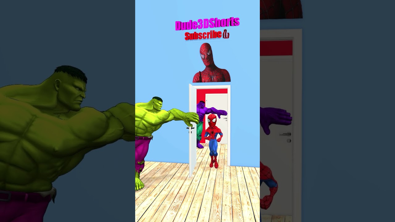 🚪 Hulk, Please Be Careful When Closing Doors! 🙏😂 #gta