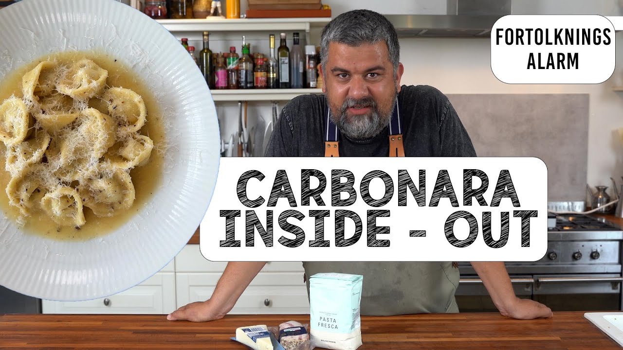 Carbonara - Inside out - Bare ikke sådan helt klassisk udforming.
