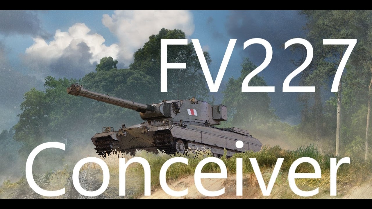 #574 FV227 Conceiver 5.5k damage 【Siegfried Line HT】 【wot console】