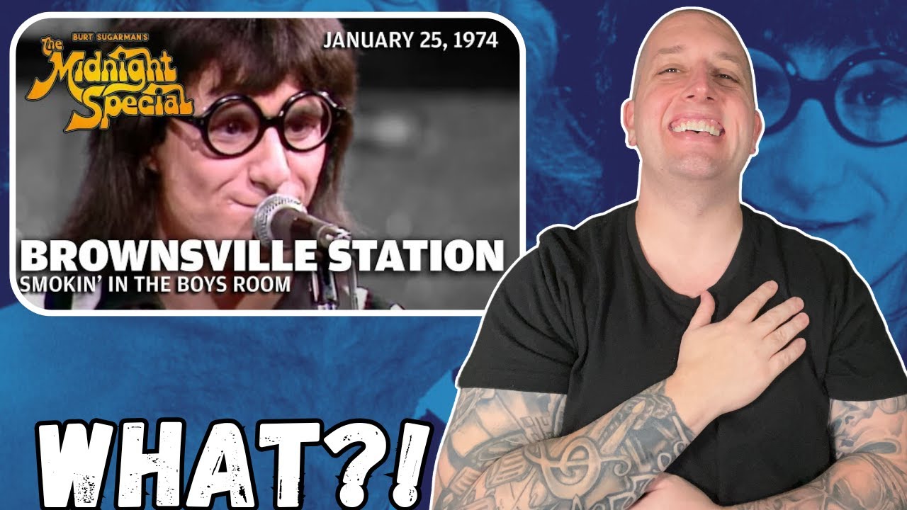 FIRST TIME Hearing Brownsville Station - Smokin' In The Boys Room (The Midnight Special) || So Fun!!