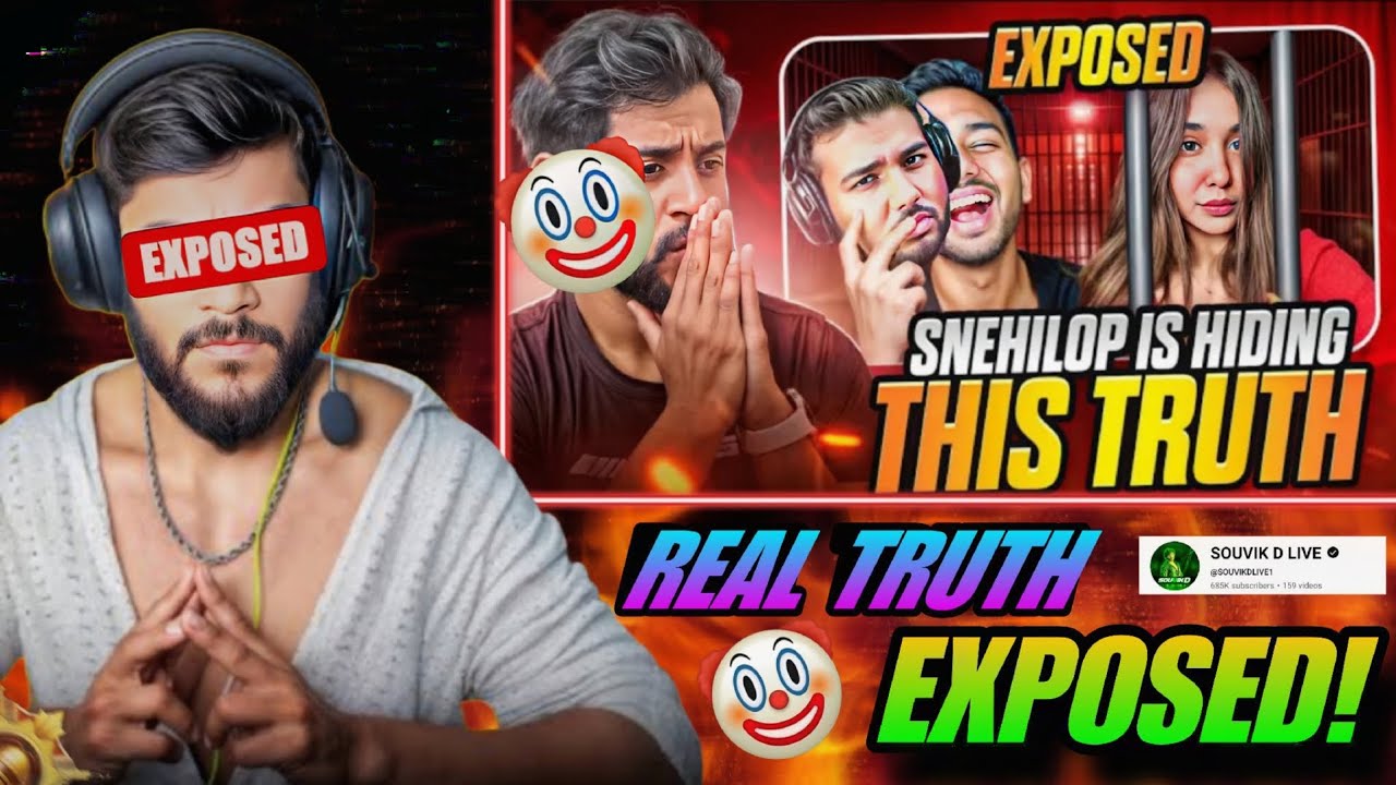 EXPOSING SOUVIK D MANIPULATION REAL TRUTH🤡 || THE END OF @SOUVIKDLIVE1 