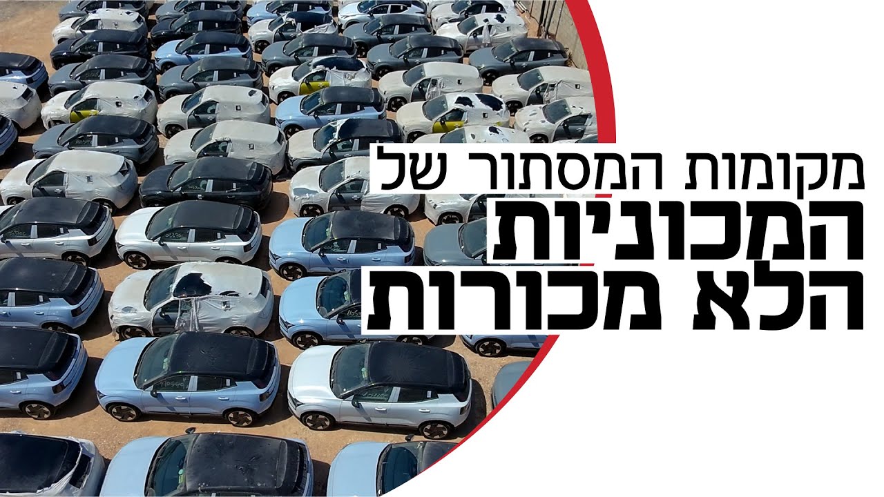 בשדות ובמגרשים, משתזפות כבר חודשים: אלה המכוניות שיבואני הרכב לא רוצים שתראו