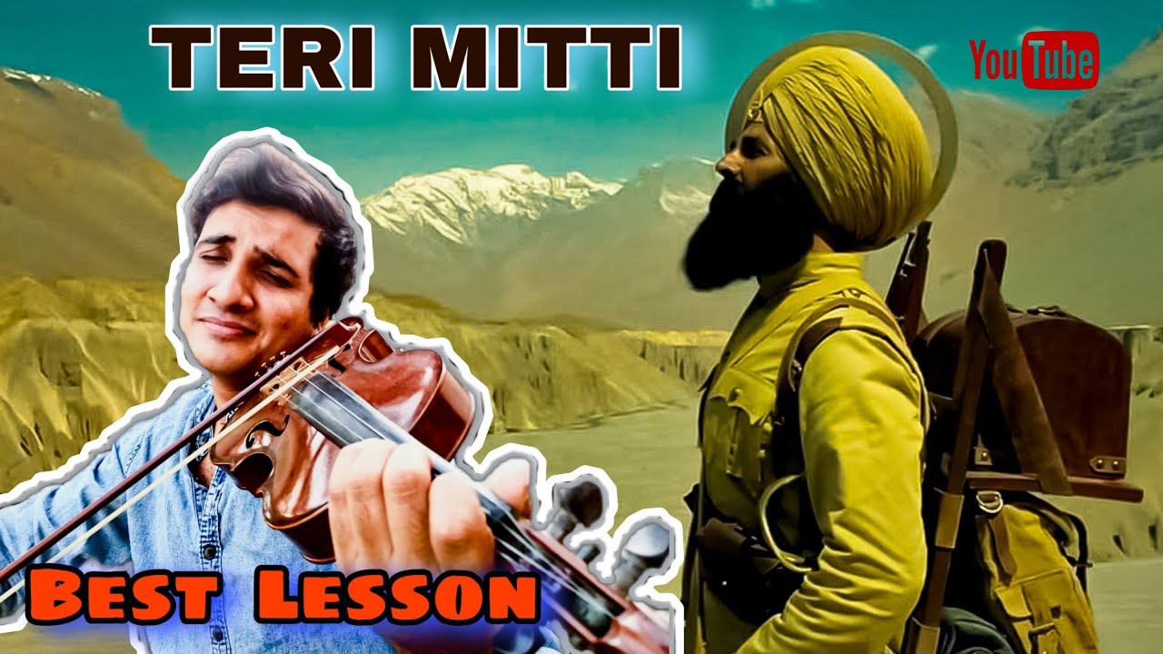 Learn Teri Mitti On Violin | Chinmay Gaur
