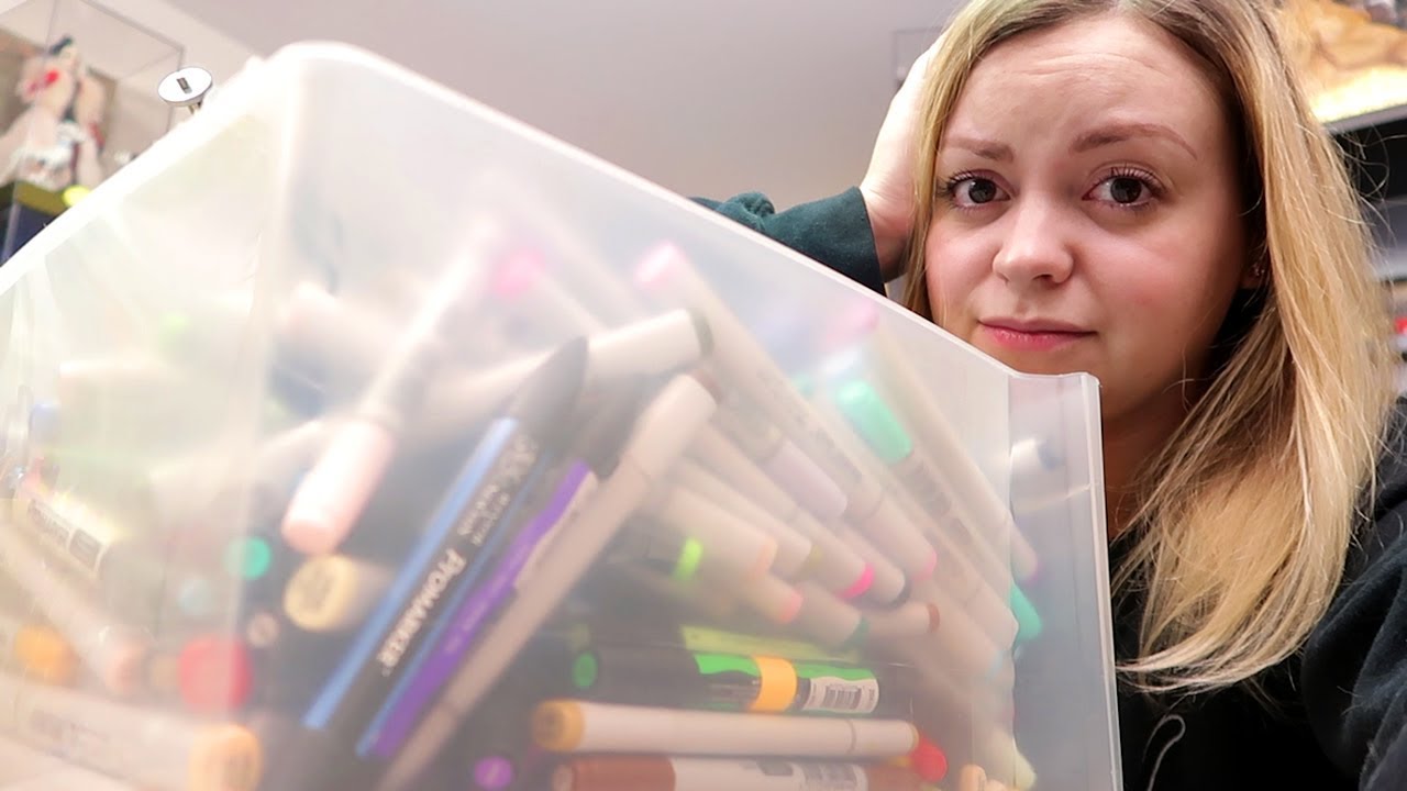 Putting Away My Markers