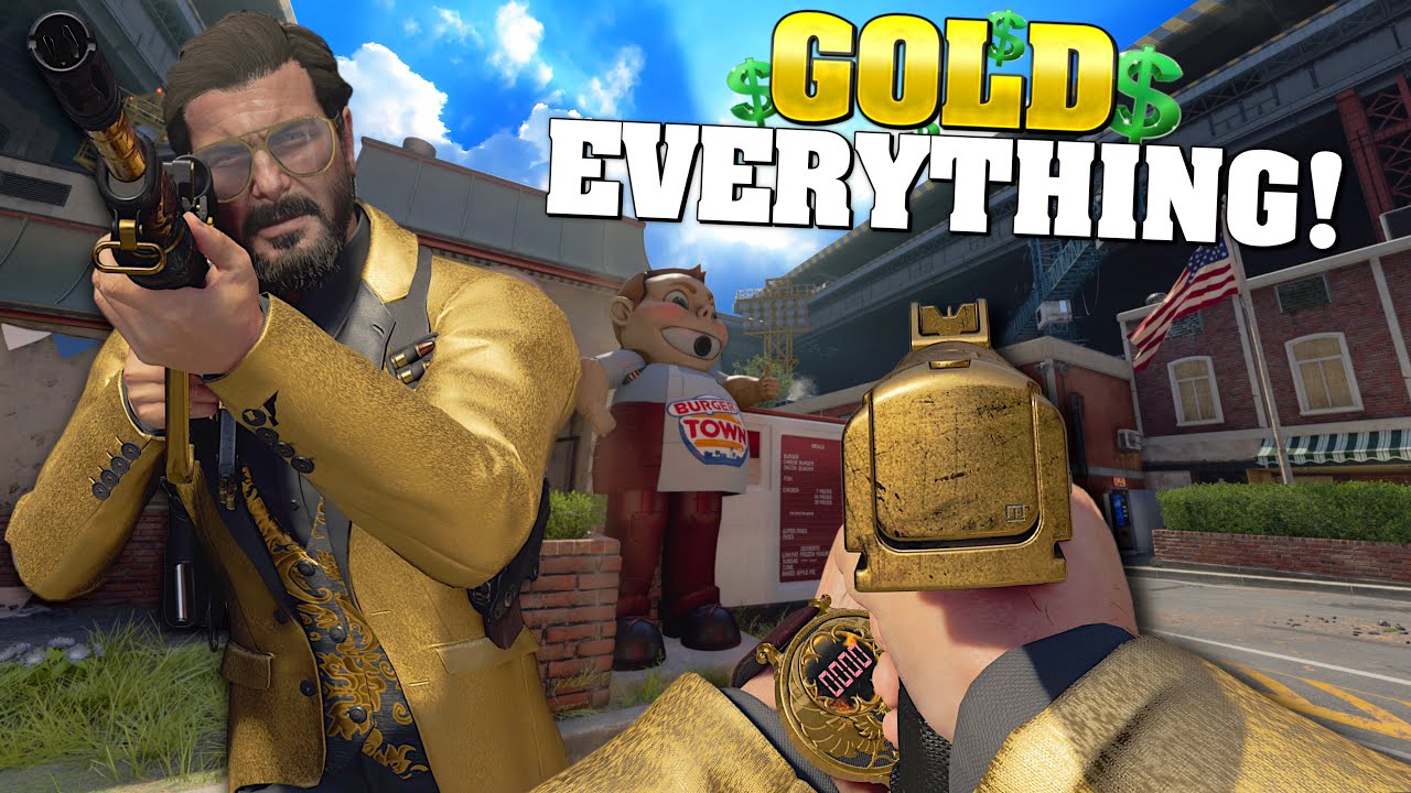 I bought GOLD CAMO EVERYTHING! (Black Ops Cold War Bundles Gameplay & Funny Moments) #MatMicMar