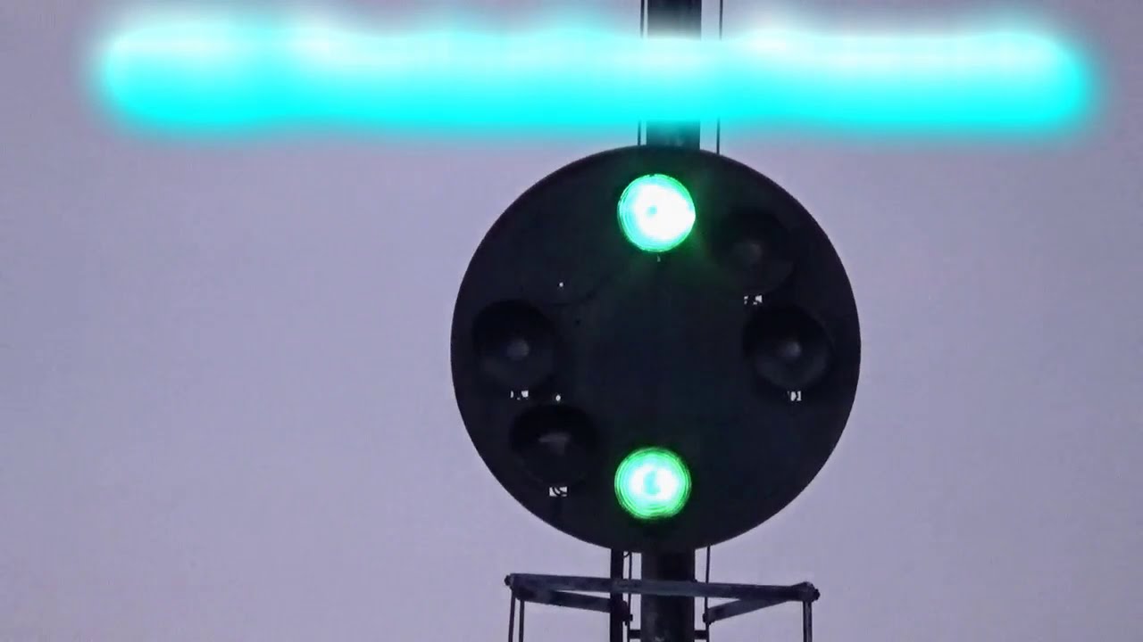 *RARE* B&O CPL SIGNAL FLASHING SLOW CLEAR at Deshler, OH 6/25/18
