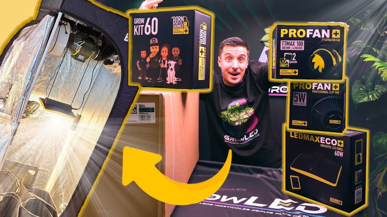 Receive a complete Garden High Pro pack at your place &ndash; Let&rsquo;s unbox and set it all up together!