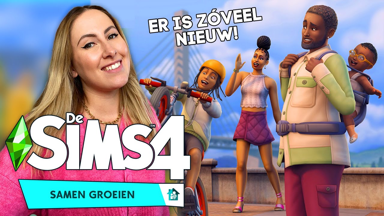 Voor het eerst De Sims 4: Samen Groeien uitproberen! 🤩