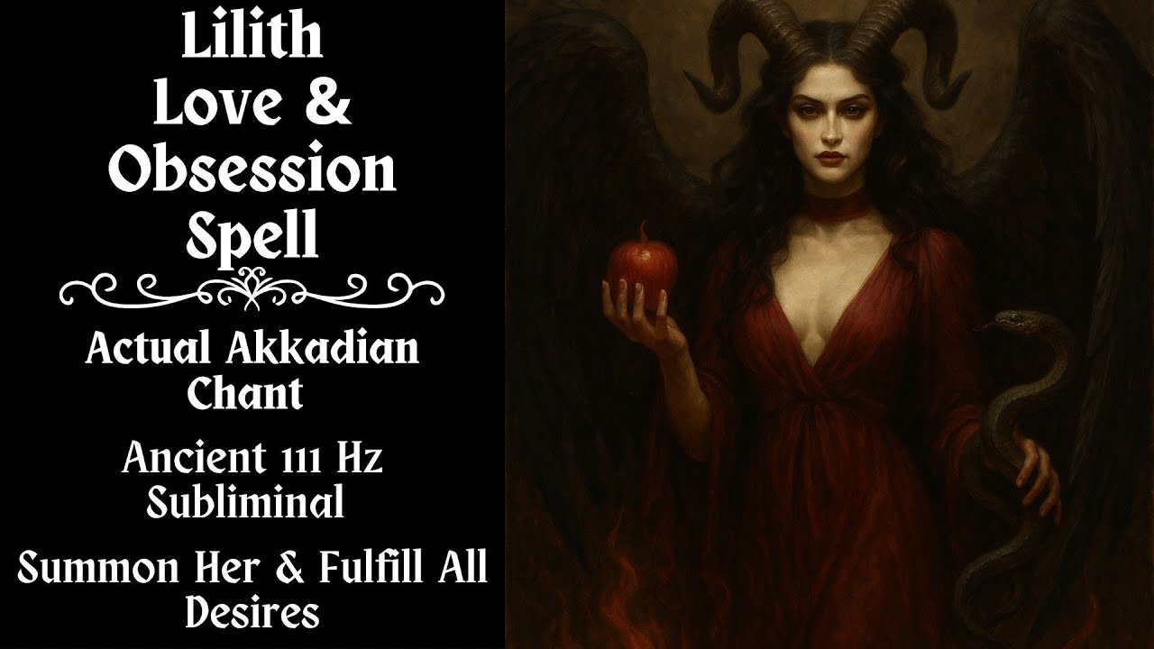 Lilith Love and Obsession Spell — Lilith Meditation Music — Lilith Enn Ritual Chant with Subliminal