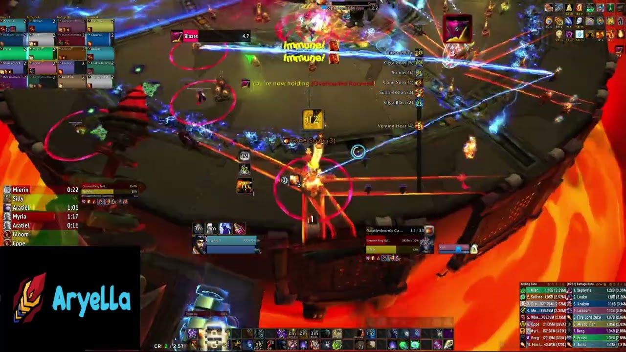 Versatile VS Gallywix Mythic (Fire Mage POV)