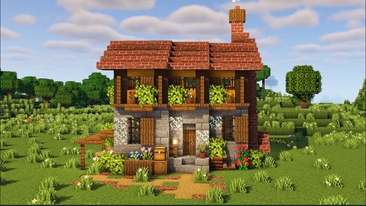Minecraft | How to Build a Survival House [Tutorial]