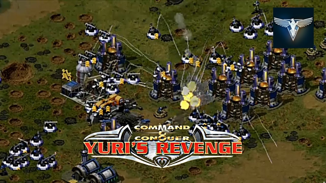 Red Alert 2 | Rain Forest | 1 vs 7 Brutal AI + Superweapons
