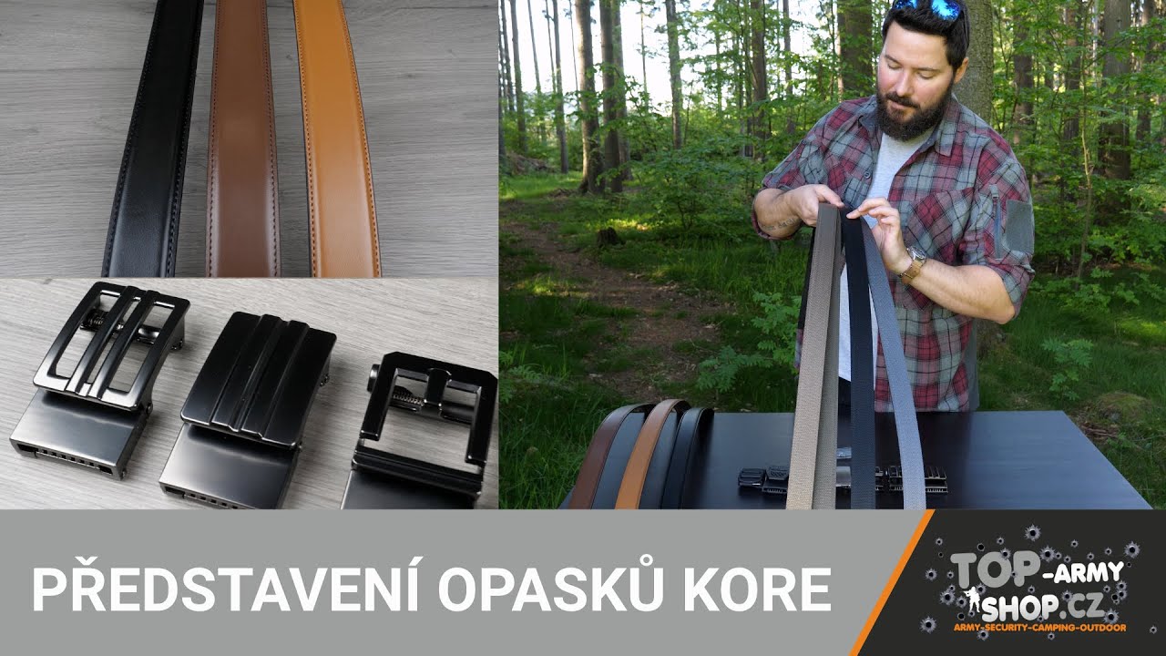 Představení opasků KORE - co nabízí a co od nich čekat? Rigad
