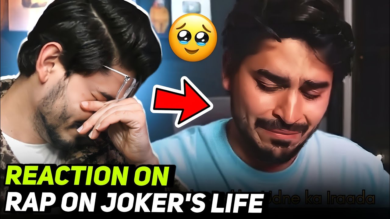 Joker Reaction On Rap Song On His Life🥹 by @AshterX 