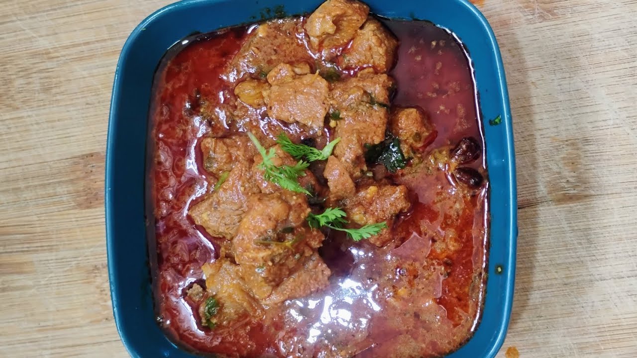 Simple &tasty mutton curry/Ridvika Food Vlogs telugu 
