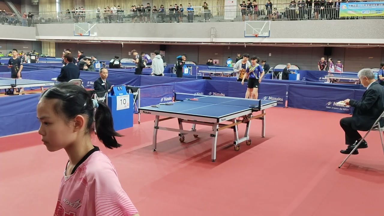 115年全中運資格賽單項雙打 東興vs忠孝 (二~五局)